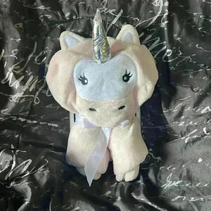 Unicorn Hooded Baby Blanket